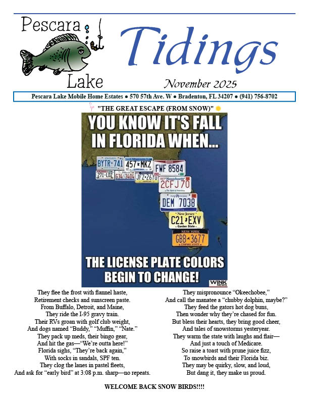 Pescara Lake Mobile Home Estates